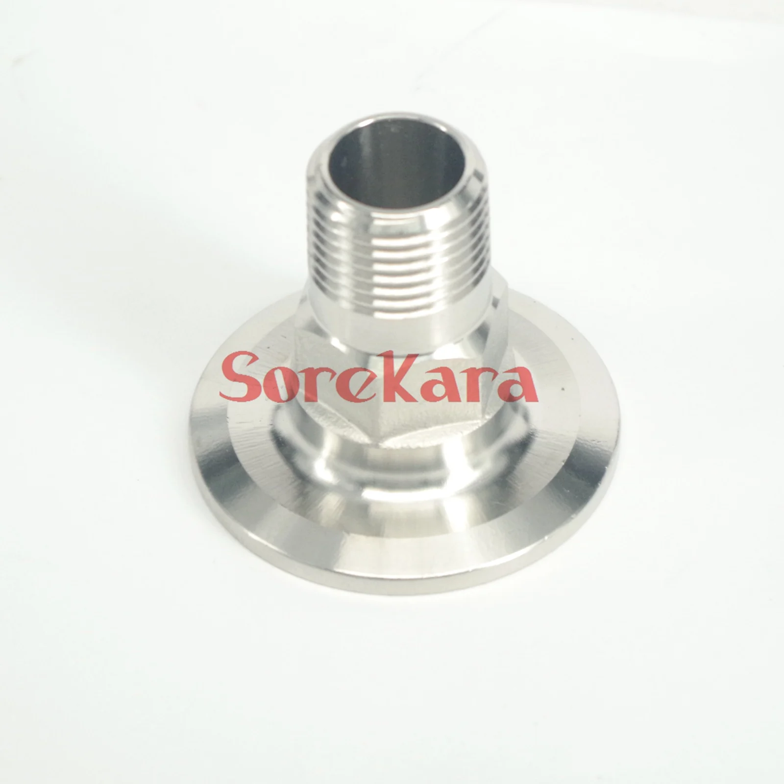 Шестигранная гайка 1/2 &quotBSP Мужской x 1 5&quot Tri Зажим 304 фитинги из нержавеющей стали