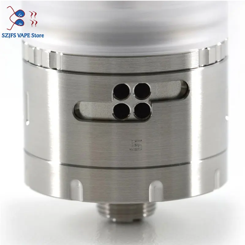 

VG Kronos 2S RTA MTL or DL System 316 SS Adjustable Bottom Airflow Tank 23 25mm 4ML vs YFTK zero sxk atto yftk mod TF GT