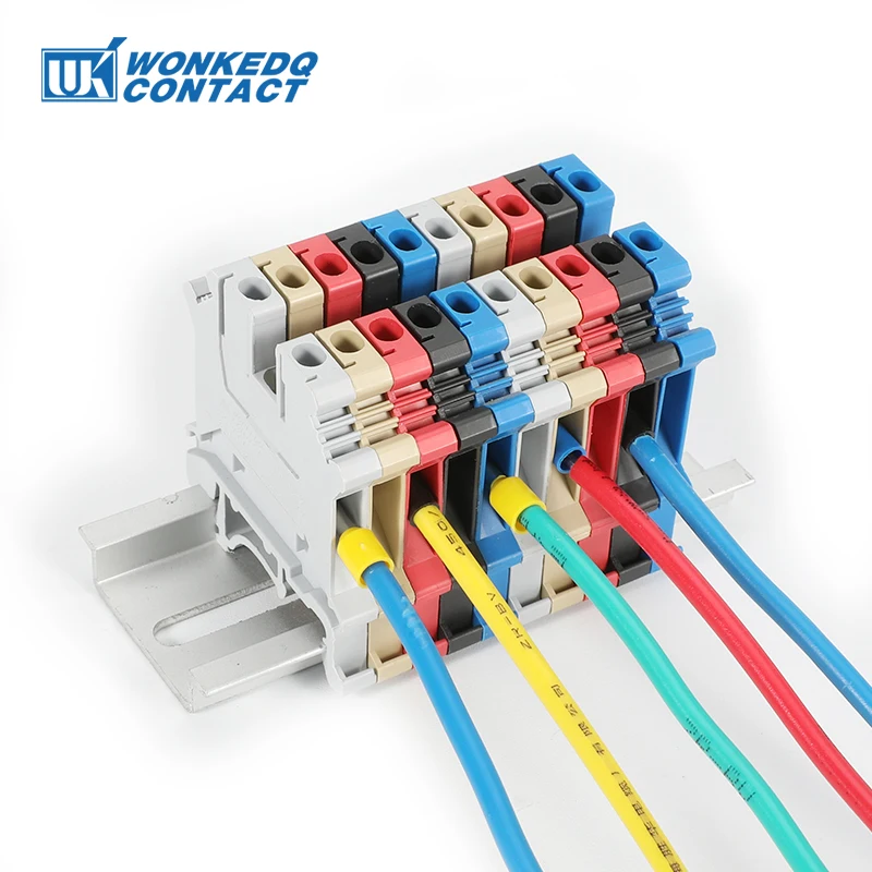 1000 шт. наконечник VE 1012 1512 2512 4012 6012 7512 Изолированный Шнур клеммный блок медный
