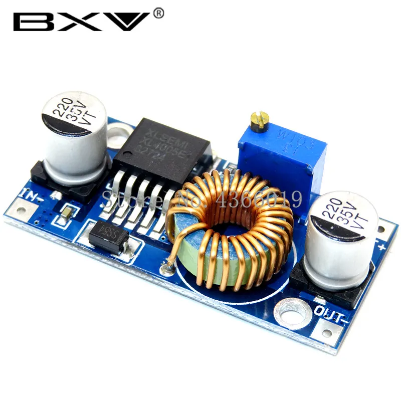 

XL4005 DSN5000 Beyond LM2596 DC-DC adjustable step-down 5A 75W power Supply module Large current Large power
