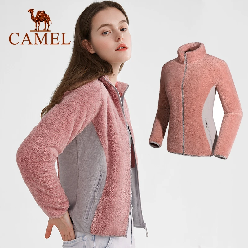 Официальный женский и мужской кардиган CAMEL из хлопка шерсти Повседневная Теплая