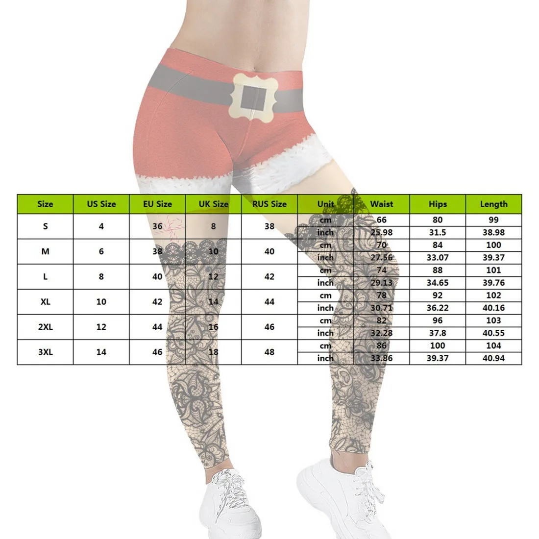 

Christmas Print Leggings For Women St Patrick's Day Leggins 3D Printed Fitness Leggin For Festival Party Elastic Slim Legging