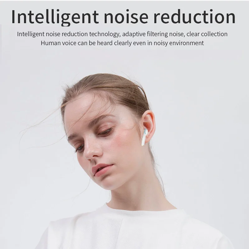 

TWS Bluetooth Earphone IPX7 Waterpoor Wireless Headphone HiFi Stereo Headset Touch Wireless Earphones Sport Mini Earbuds