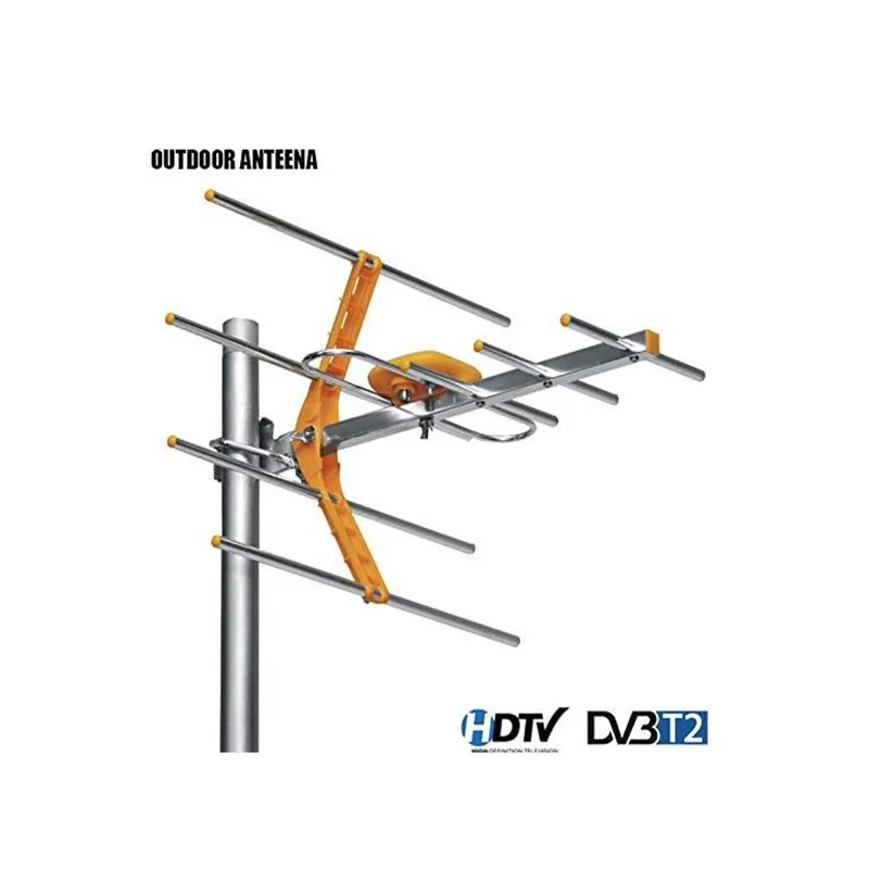 Антенна цифрового ТВ с высоким коэффициентом усиления для DVB-T& T2 с частотой 470-862 МГц