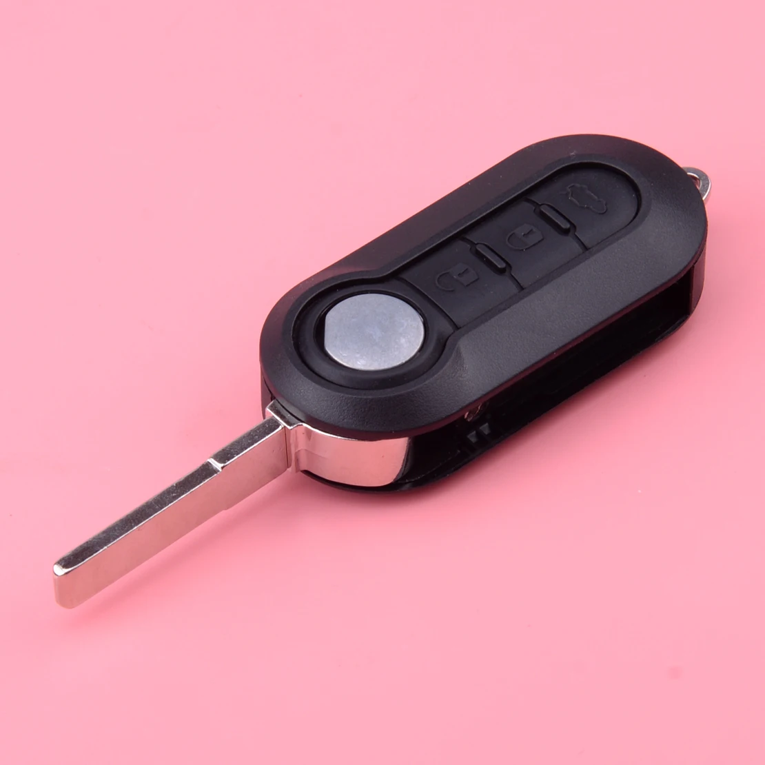 PCF7946AT автомобильный черный дистанционный брелок с чипом 433 МГц подходит для Fiat 500