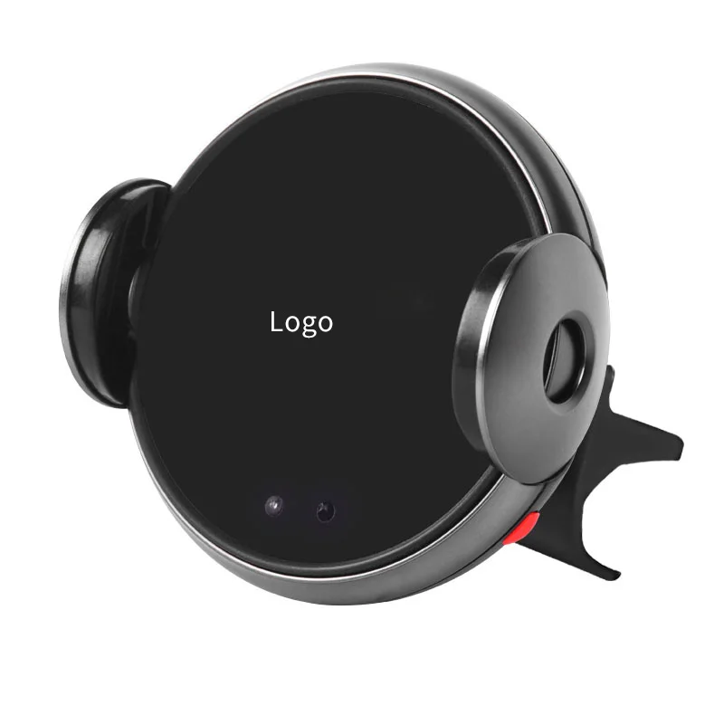 Автомобильный держатель для телефона универсальный с беспроводной зарядкой 15 Вт