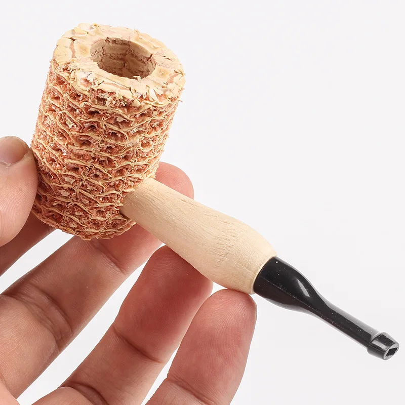 

Medium Hospitality Corn Tobacco Pipe Corn cob pipe Novice disposable pipe