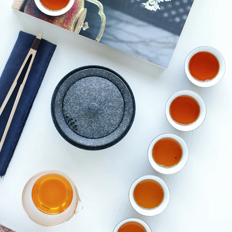 Японский керамический кунг фу чайный чаша ча набор чайная Подарочная коробка