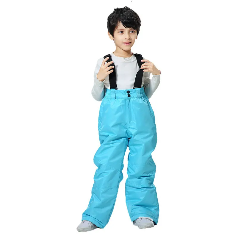 

Ski Pants Kids Girls Boy Outdoor Windproof Waterproof Warm Snow Trousers Children Winter Skiing And Snowboarding Pants Brand
