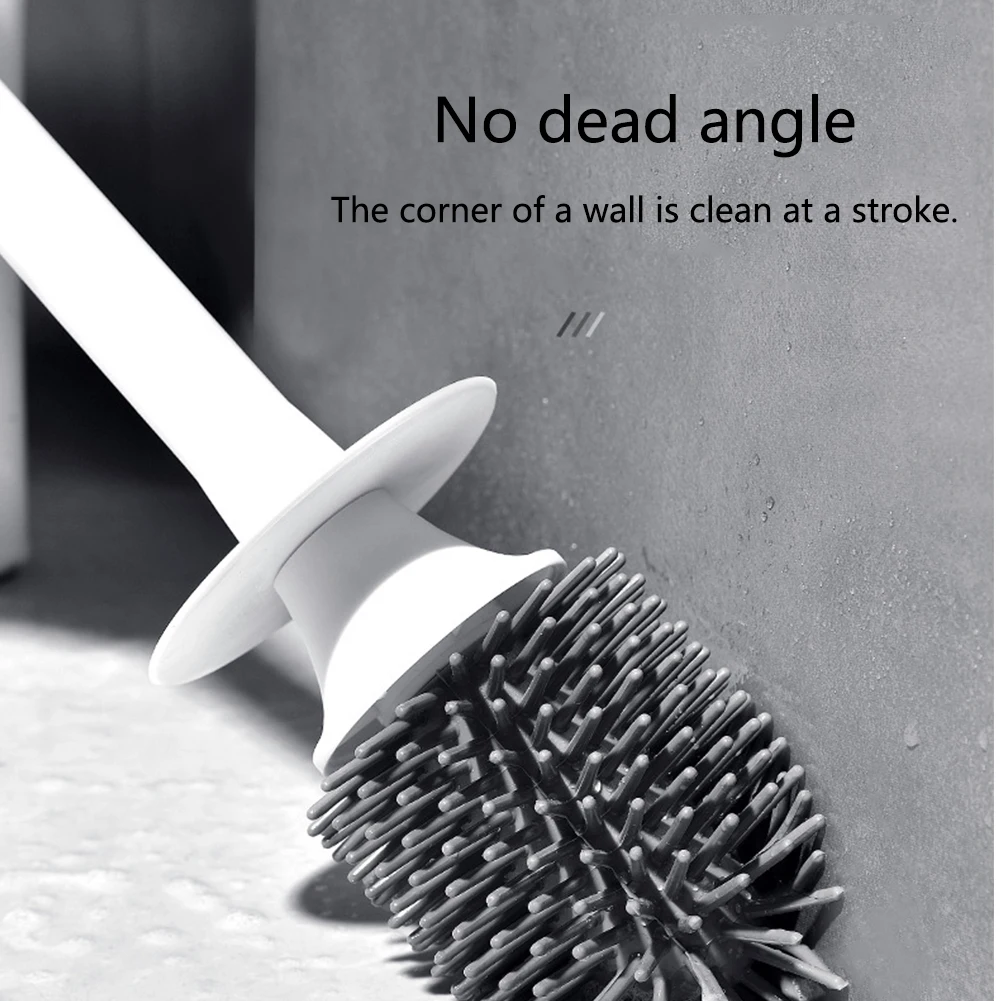 Инструменты для чистки ванной комнаты TPR многофункциональная длинная ручка