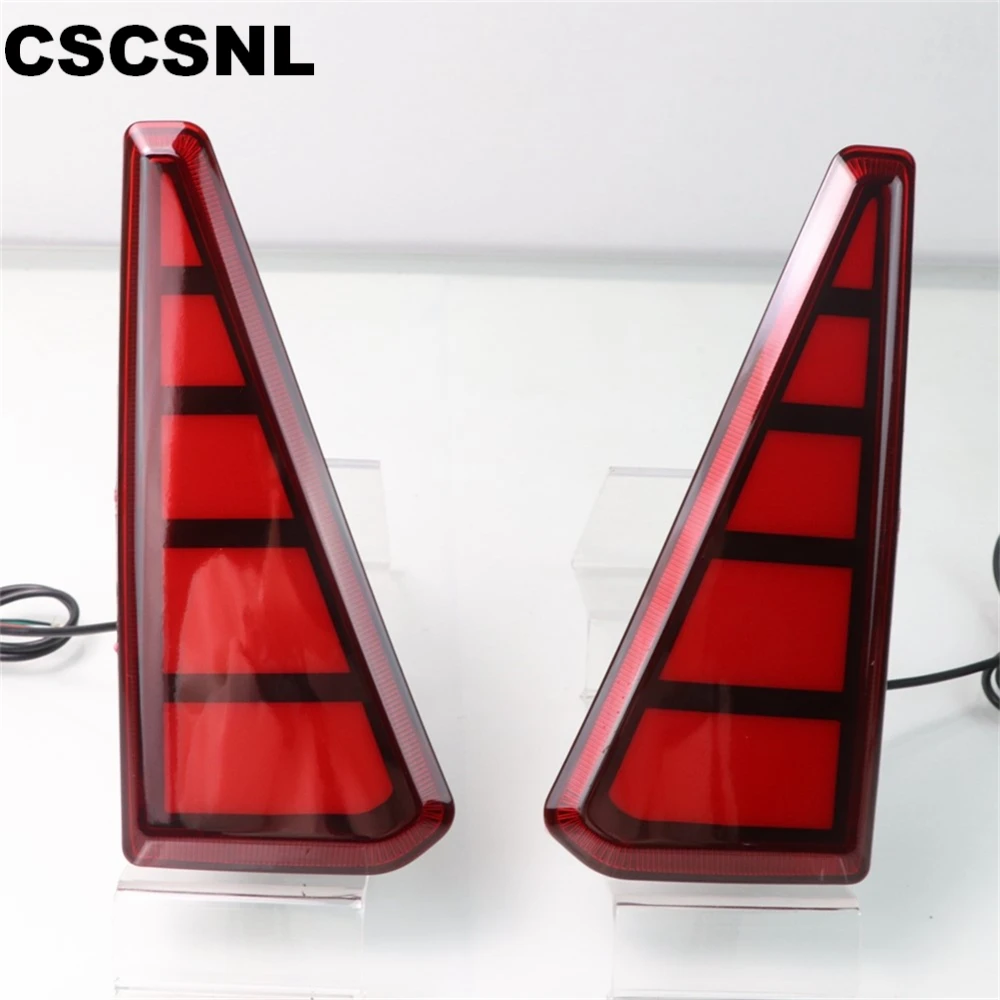 CSCSNL 2 шт мульти функции Автомобильный светодиодный задний противотуманный