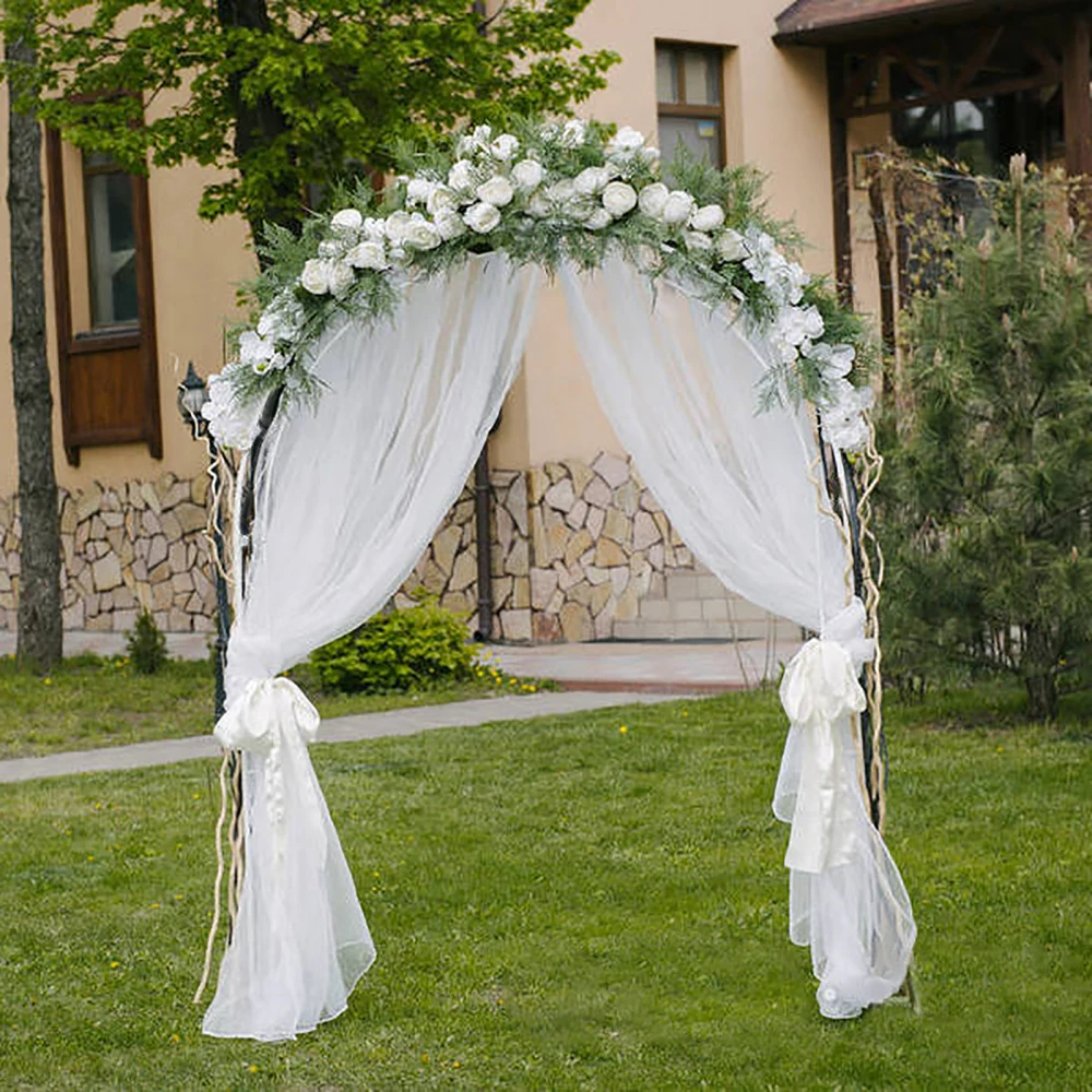

Plants Archway Garden Trellises Patio Metal Roses Gardening Tools Indoor/Outdoor High Quality Backyard Wedding Decoration Gate