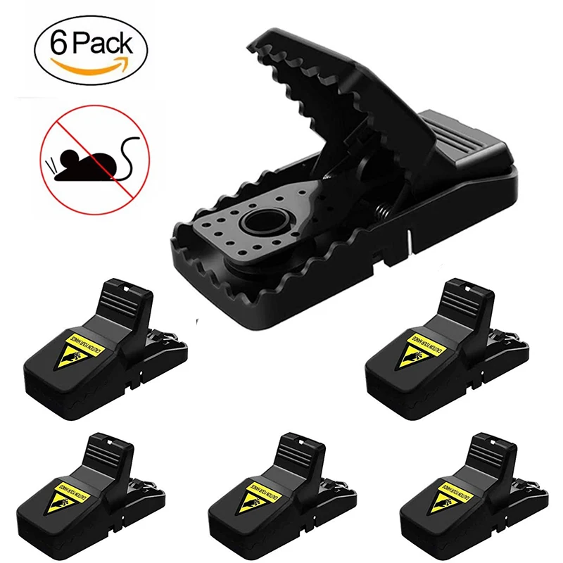 Электронные ловушки для мыши 2/4/6 шт. многоразовые ловли крыс ловушка приманка