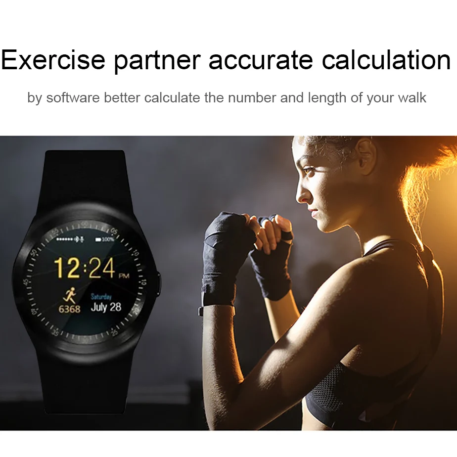 Y1 Смарт-часы фитнес-трекер Bluetooth Android SmartWatch телефонный звонок GSM SIM пульт дистанционного управления камера монитор сна часы Спорт Шагомер