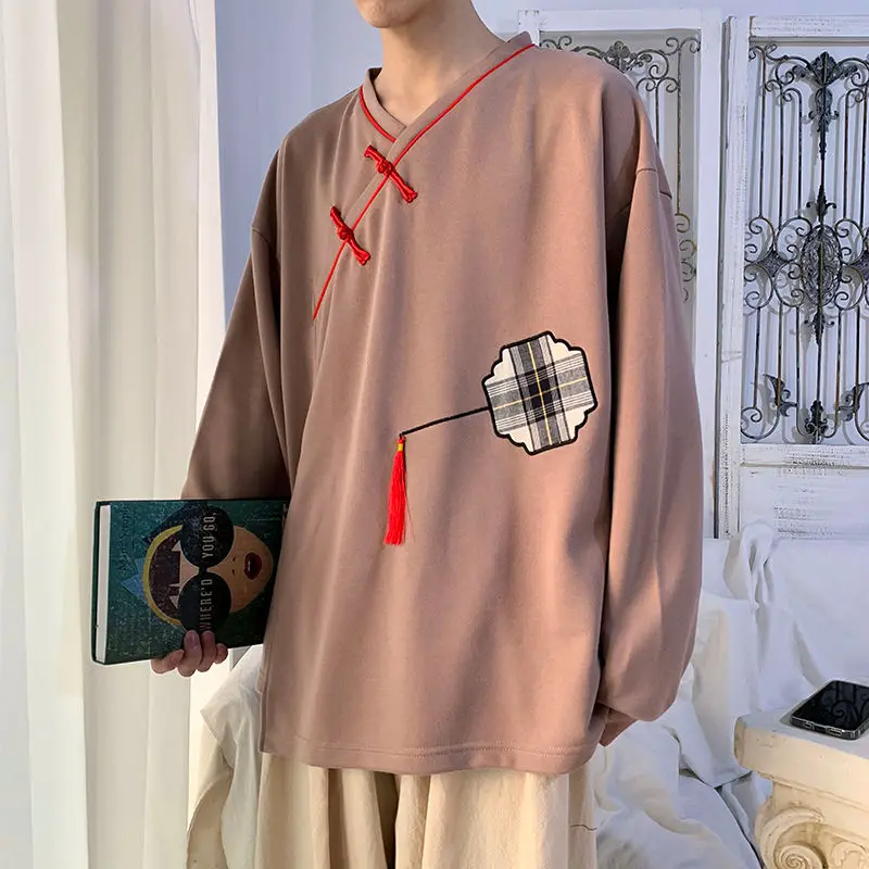 

2021 Chinese Style Men's 3d Printing Hoodies Cotton Casual Clothes Coats Oversized Streetwear Sweatshirts 4 Color Pullover S-4XL