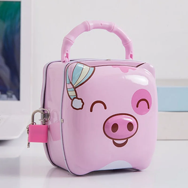 Мультяшные животные копилка милая монета дети экономия денег креативная девушка