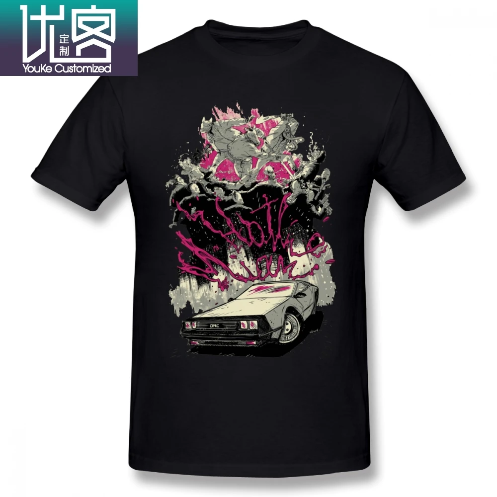 Горячая линия Майами футболка Для мужчин печати летняя весело 5x короткий рукав 100