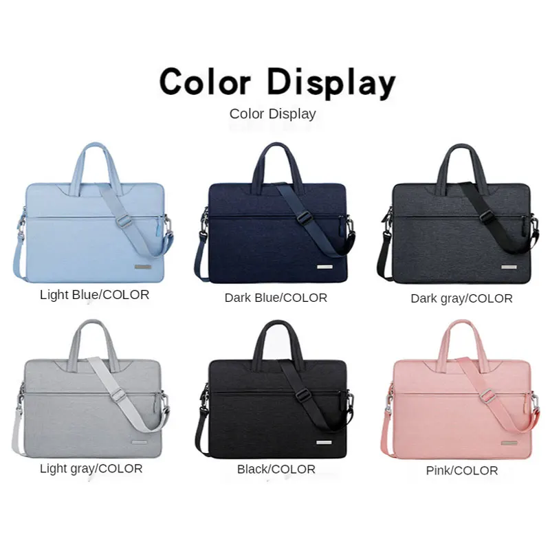 multi purpose laptop bag business 15 6 16 1 14 13 3 12 inch waterproof laptop case for macbook pro 13 15 huawei hp laptop bag free global shipping