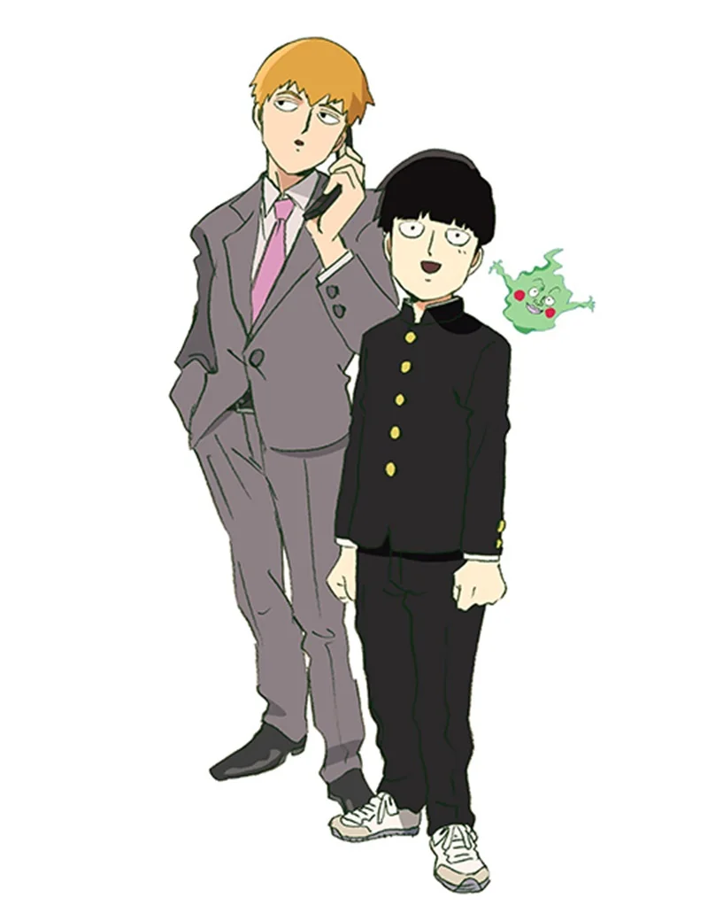 Японская фигурка из аниме Моб психоиз 100 Mobu Saiko Hyaku Reigen Arataka Kageyama Shigeo подставка для