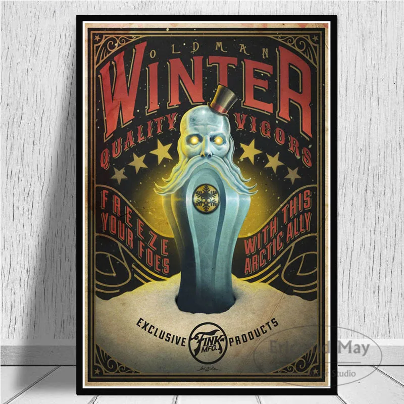 Bioshock Rapture видеоигра Ретро подарок для детей Художественная Картина на холсте