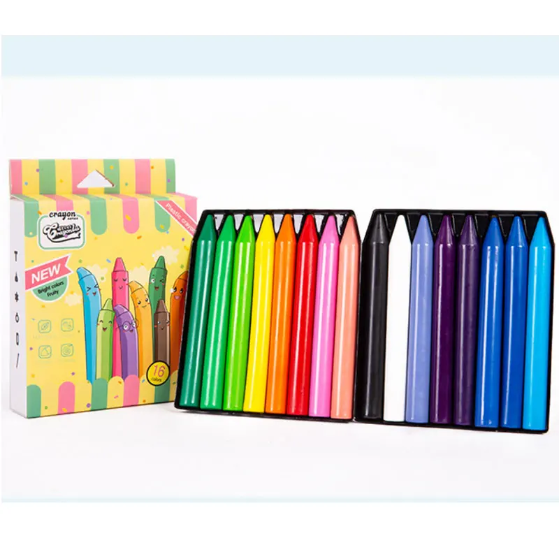 16 цветов профессионально цветные карандаши для рисования детей школьные