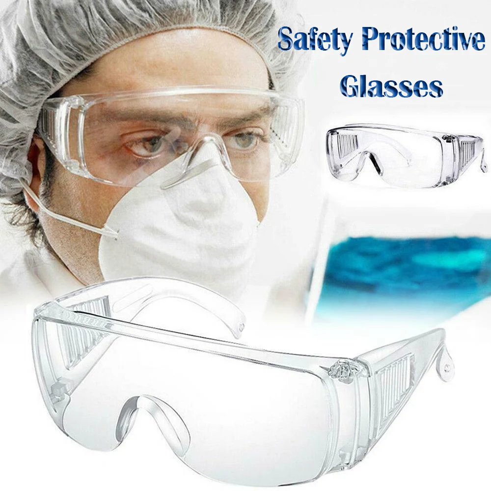 

10PCS Safety Goggles Anti Dust Protective Glasses Anti Fog Eyewear For Factory Lab Chemical Research Multifunction Goggles
