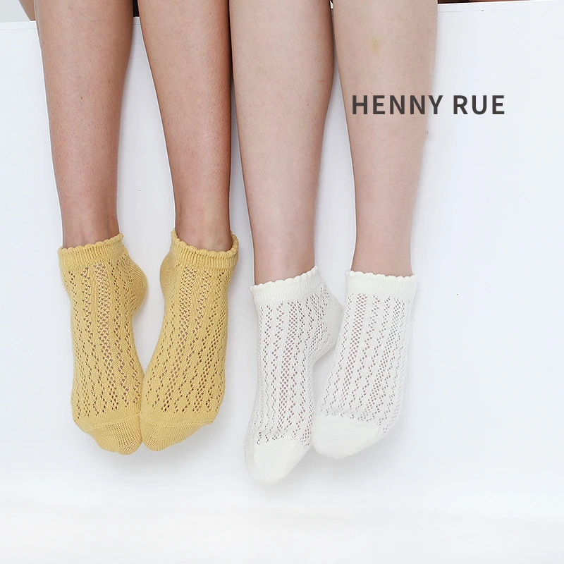 Женские носки 1 пара лето 2019 новые модные летние однотонные женские мягкие
