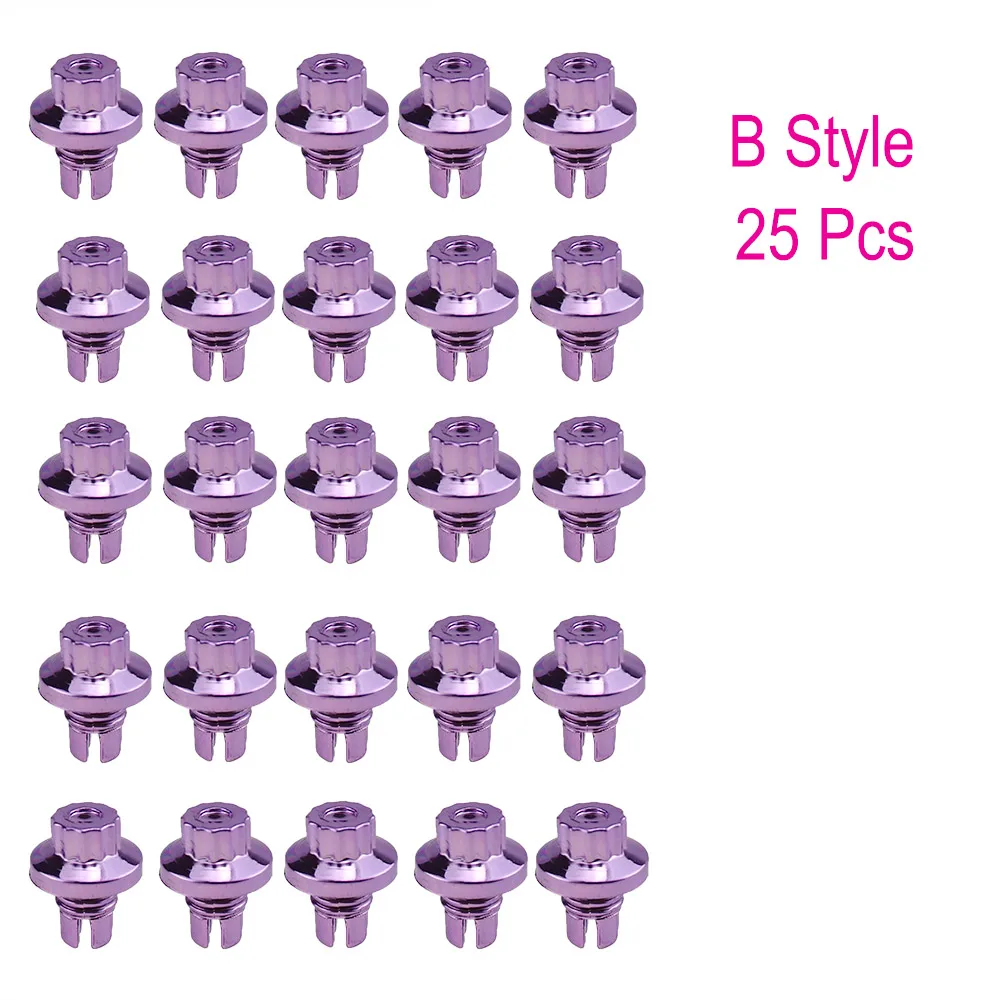 

25 шт./набор, пластиковые шипы для колес, заклепки для колес крышка колесных дисков, болты с губой, для шин, тюнинг автомобилей LGMD001-JT & P