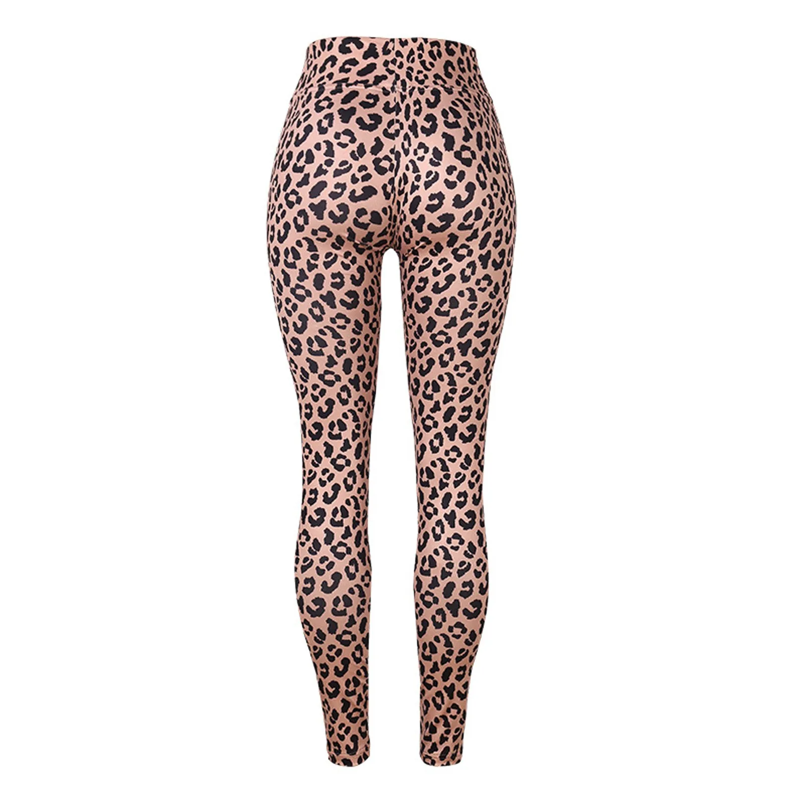 

Women New Seamless Yoga Pants Summer fashion Leopard print high waist hip elastic running fitness All-match Casual Yoga Pants