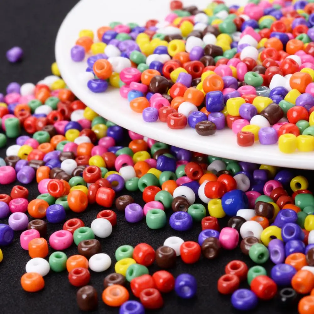 

500Pcs/Lot 3mm Mixed Charm Czech Glass Seed Beads Round Loose Spacer Beads For Jewelry Making DIY Bracelet Necklace Accessories