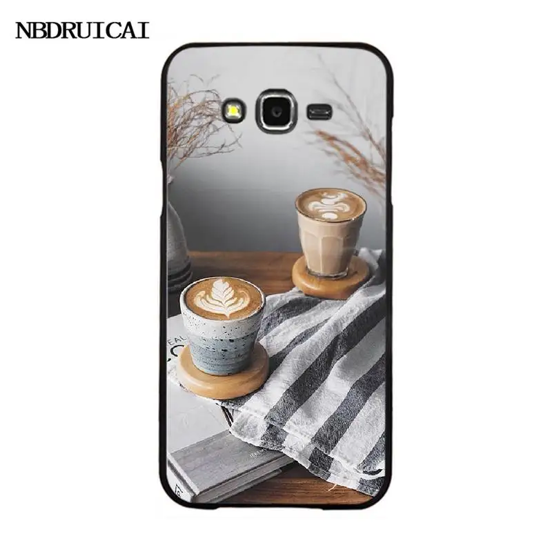 PENGHUWAN A cup of coffee Phone Case Cover For Samsung Galaxy J7 J8 J3 J4 J5 J6 Plus 2018 Prime | Мобильные телефоны и