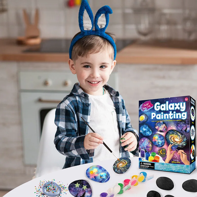 

Galaxy Painting Greate Amazing Outer Space Crafts Release The Imaginationl Paint Your Own Diy Creative Graffiti Kids Toys Gift