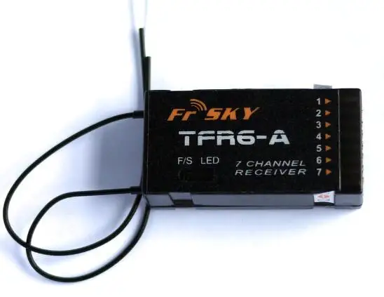FrSky 2 4G 7CH TFR6A TFR6 приемник Compitible с Futaba FASST модуль | Игрушки и хобби