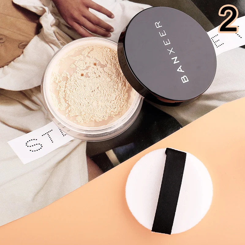 Оптовая продажа гладкий свободный порошок Прозрачная отделка контроль масла