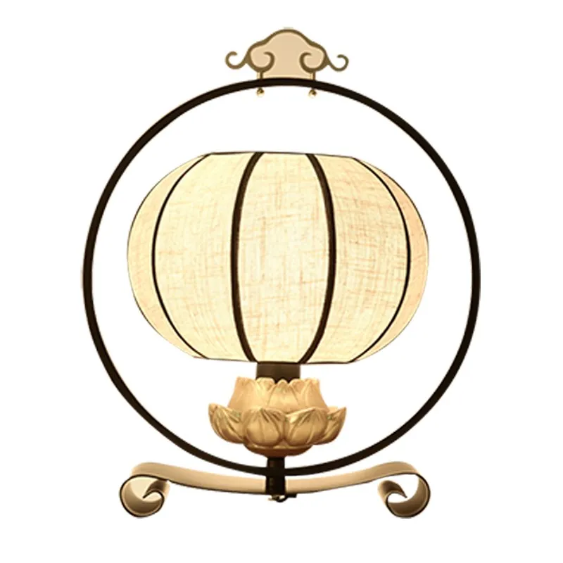 OUFTA настольная лампа современная офисная креативная декоративная ткань для фойе