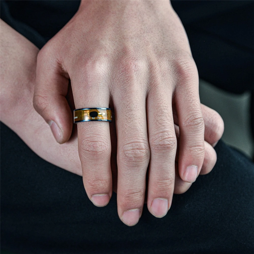new fashion magic wear nfc smart ring finger digital ring suitable for android phones with functional couple jewelry free global shipping