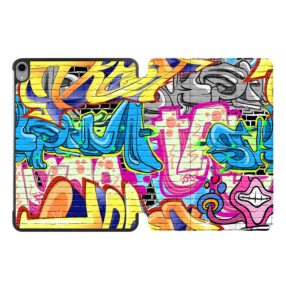 IP06 MTT чехол с граффити для iPad Pro, 11 дюймов,, тонкий, из искусственной кожи, магнитный, откидной, откидной, с подставкой, чехол для планшета, чехол A80, A1934, a1989, A2013 - Цвет: IP06