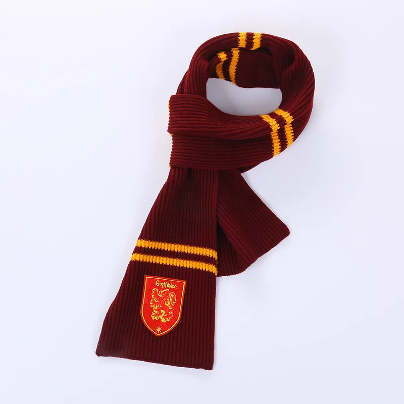 Гарри Волшебная Школа Гриффиндор Ravenclaw Слизерин Hufflepuff 8 Стиль Косплей шарфы для мужчин и женщин мальчиков девочек зимний шейный платок