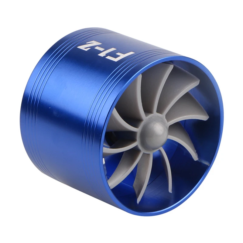 Universal Supercharger Air Turbo Turbonator Intake Fuel Gas Saver Economic Fan Driver Engine Deliver Car Accessories | Автомобили и
