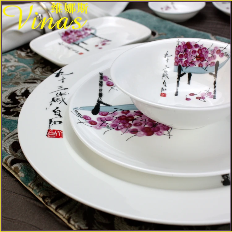 Европейская подставка для кухни теарелка керамическая миска звезда отель