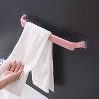 self adhesive towel rack wall mounted bathroom frame adhesive bathroom shelf pendant