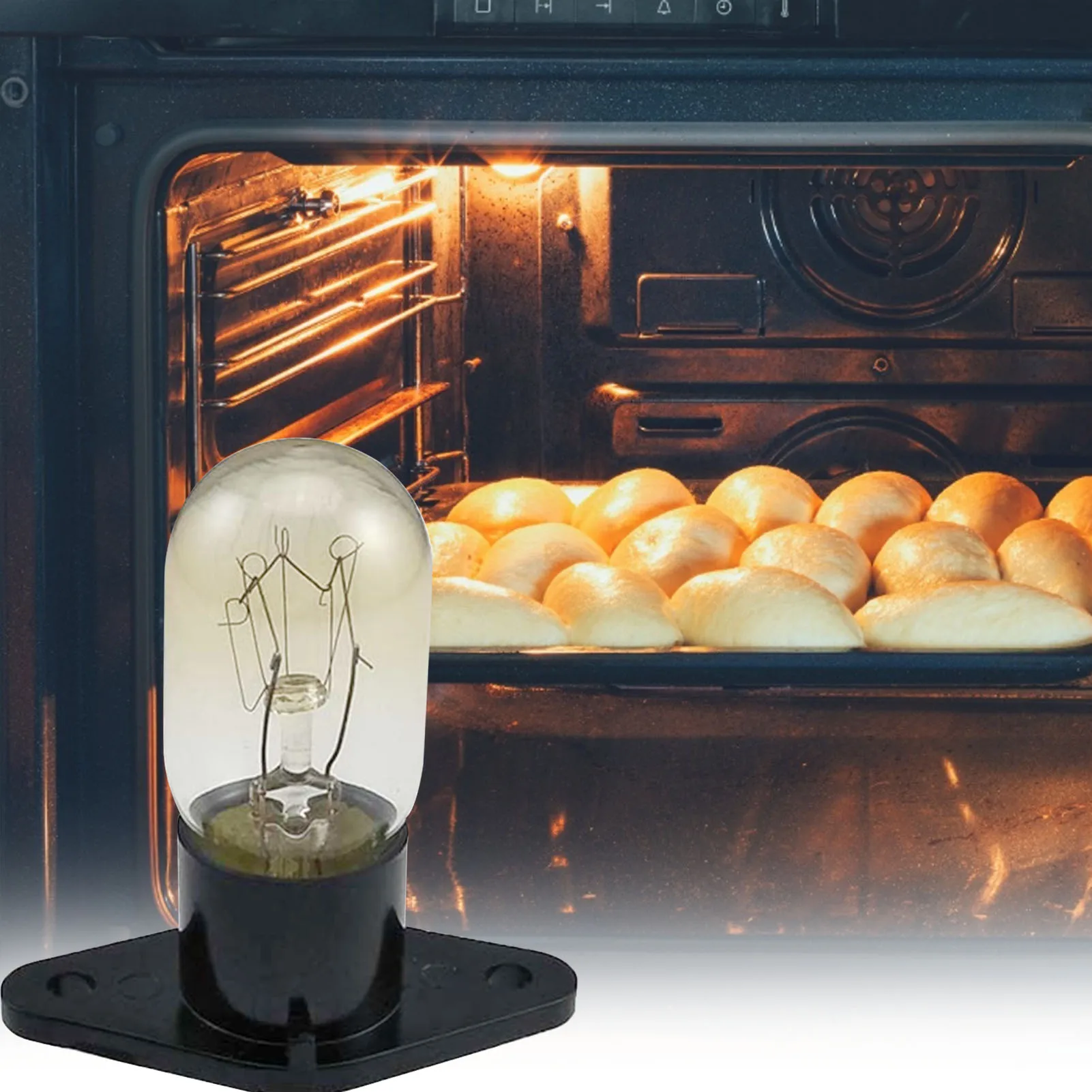 

20w Oven Light High Temperature Resistant Microwave Lamp 500 Degrees Ses Steam Light Bulbs 220v-240v