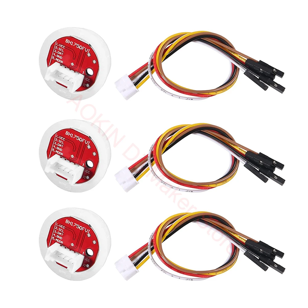 

3 pcs BH1750 BH1750FVI Chip Light Intensity Light Module Light Ball