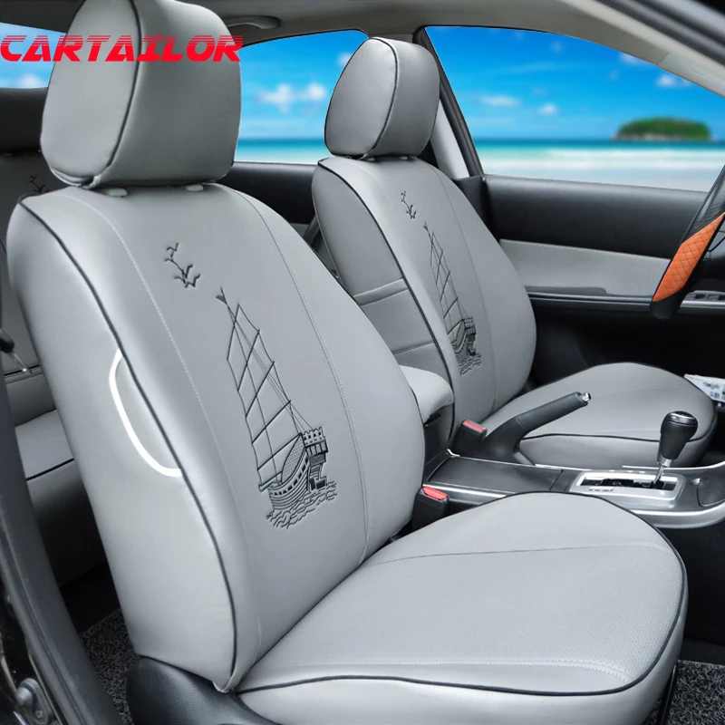 Чехлы для сидений CARTAILOR Ford Edge чехлы автомобильных аксессуары из искусственной