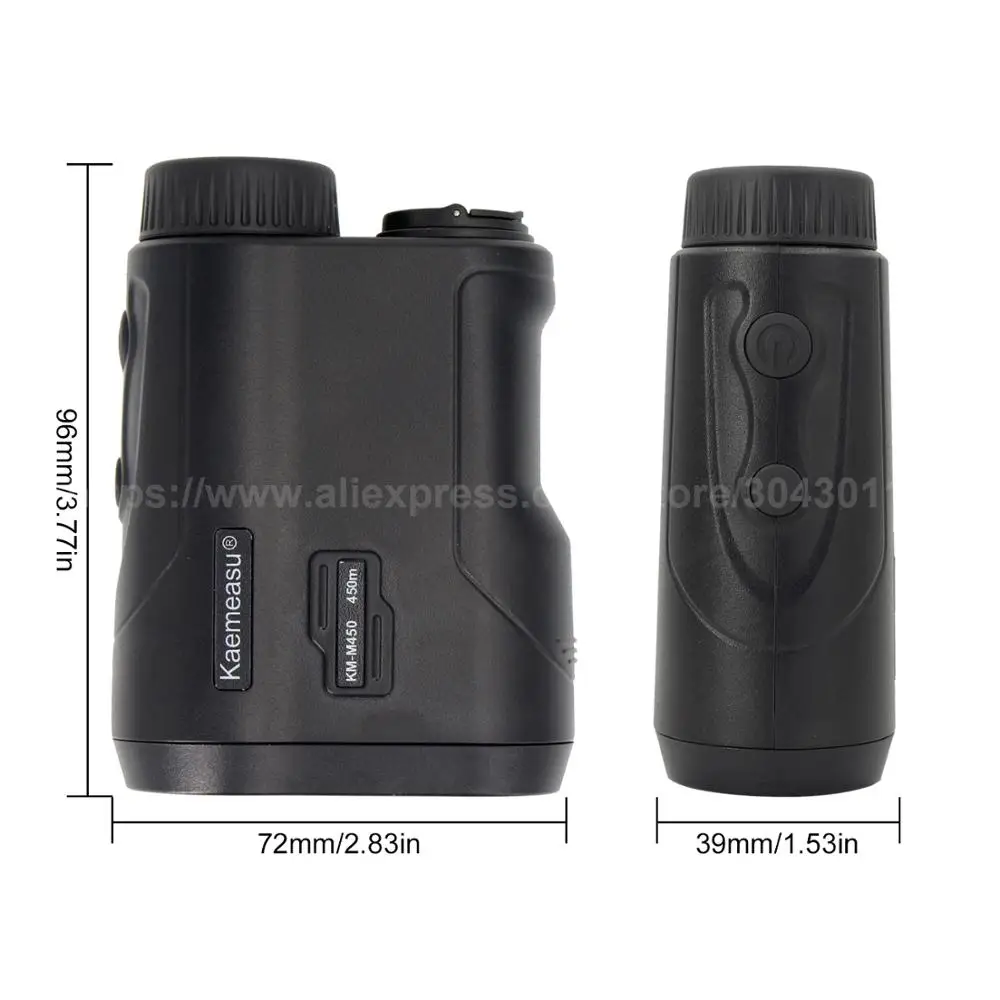 Цифровой портативный лазерный дальномер для гольфа Kaemeasu спортивный измеритель