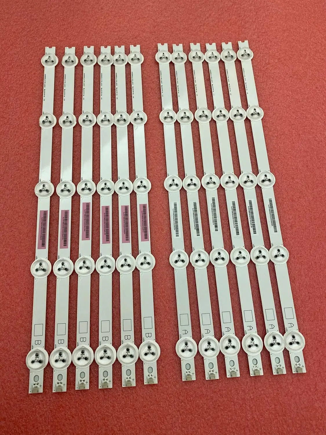 Новинка 5 наборов = 60 шт. светодиодных лент для подсветки телевизора Panasonic Φ SVA390A03 A