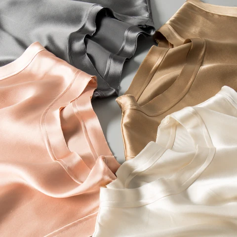 Женская майка SuyaDream из шелка