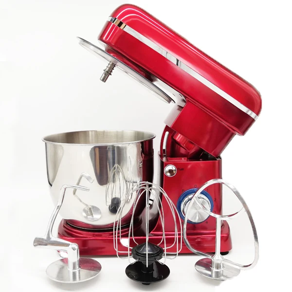 Кухонный стационарный миксер 1500 Вт 4 л из нержавеющей стали-6 скоростей взбивание