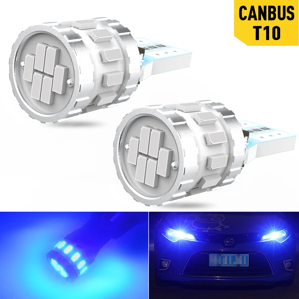 T10 W5W WY5W 501 Canbus светодиодные лампочки для Защитные чехлы сидений сшитые специально