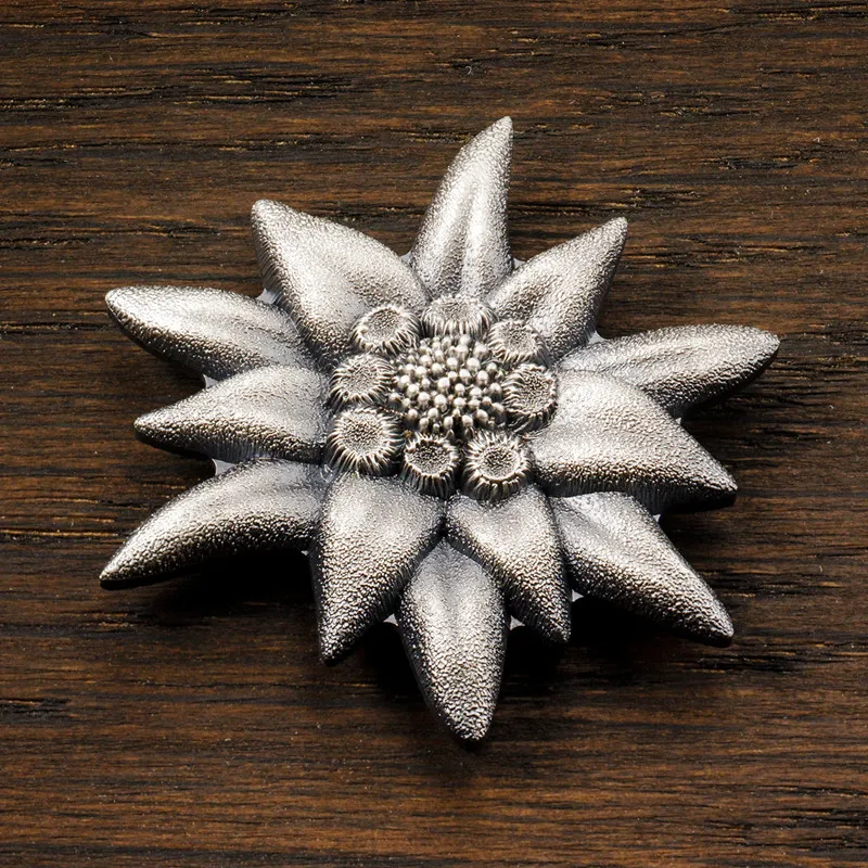 Винтажная немецкая Военная Брошь В Виде Цветка Второй мировой войны